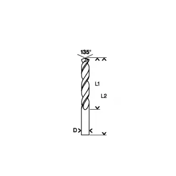 Bosch 2608596810 HSS lang geslepen spiraalboor-set 5–10 mm