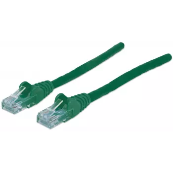 Intellinet netwerk-patchkabel, Cat6, 20 m, groen, CCA, U/UTP, PVC, RJ45, vergulde contacten, zonder vergrendelnok, gespoten, levenslange garantie