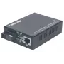 Intellinet 510547 Fast Ethernet WDM bidirectionele mediaconverter, 10/100Base-TX naar 100Base-FX (SC) singlemode, 20 km (12,4 mi), Rx1550/Tx1310 nm