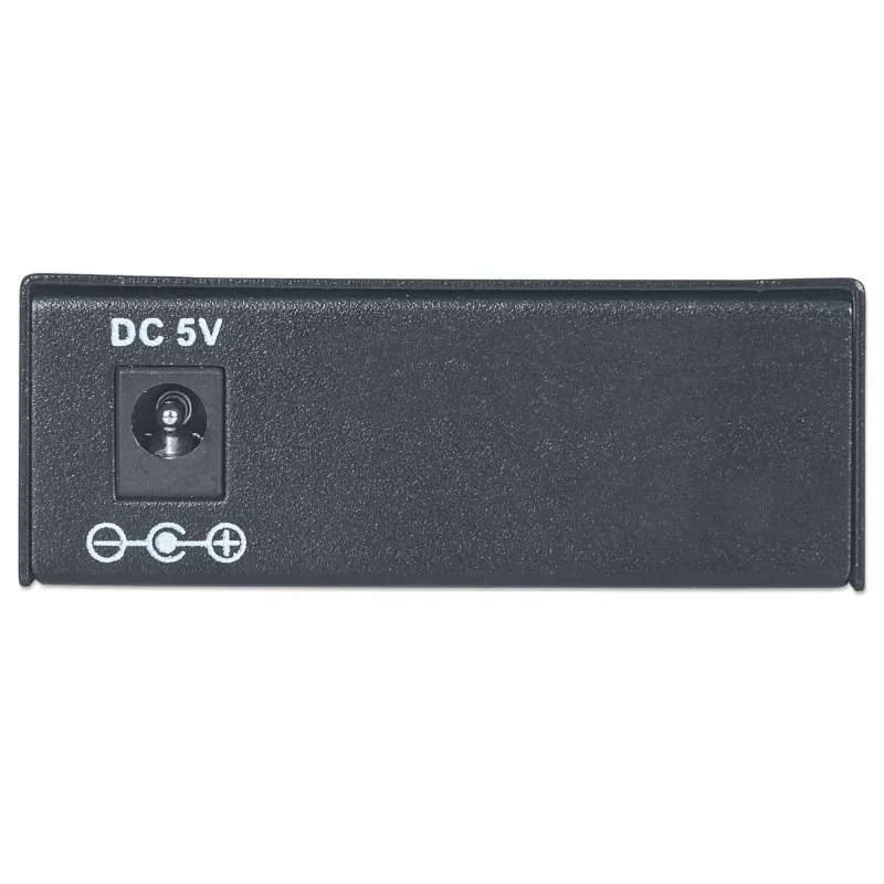 Intellinet 510547 Fast Ethernet WDM bidirectionele mediaconverter, 10/100Base-TX naar 100Base-FX (SC) singlemode, 20 km (12,4 mi), Rx1550/Tx1310 nm