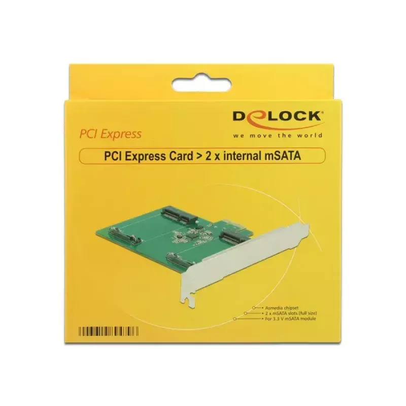 Interne mSATA-adapter DeLOCK 89479