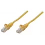 Intellinet netwerk-patchkabel, Cat5e, 1,5 m, geel, CCA, U/UTP, PVC, RJ45, vergulde contacten, snagless, booted, levenslange garantie