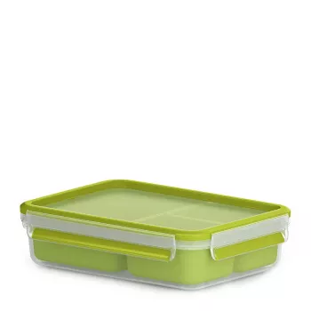 EMSA 518100 bewaarbox voor levensmiddelen rechthoekige box 1,2 L transparant 1 stuk