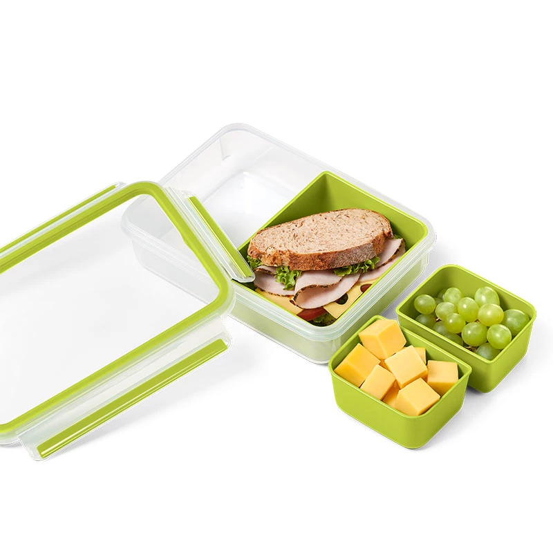 EMSA 518100 bewaarbox voor levensmiddelen rechthoekige box 1,2 L transparant 1 stuk