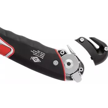 Cuttermes WEDO 78 855 zwart rood zilver
