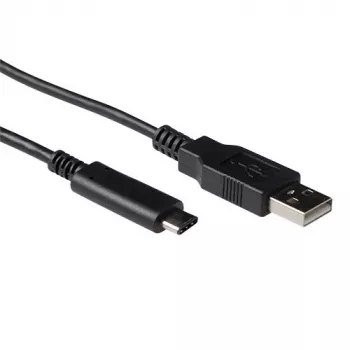 USB 2.0-verbindingskabel C-stekker - A-stekker 1,00 m ACT SB0014