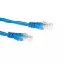 ACT blauw 1,5 meter LSZH U/UTP CAT6-patchkabel met RJ45-stekkers