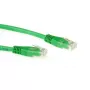 ACT groen 0,5 meter LSZH U/UTP CAT6-patchkabel met RJ45-stekkers