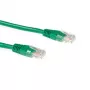 ACT groen 0,25 meter U/UTP CAT6 patchkabel met RJ45-stekkers