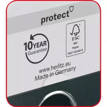 Ringband Herlitz maX.file A4 oranje