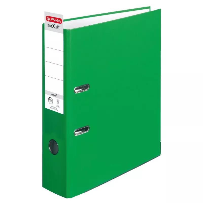Ringband A4 Herlitz maX.file groen