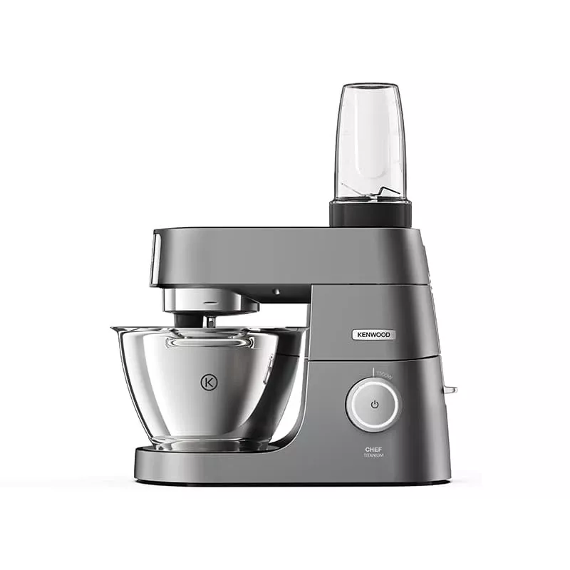 Kenwood KAH740PL Smoothie 2GO blenderopzetstuk, 2 x 0,6 L, grijs