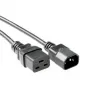 ACT stroomkabel C14 - C19 zwart 2 m