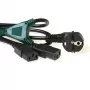 ACT stroomkabel splitter netkabel randaardestekker CEE7/7 – 2 × C13, splitsing bij: 1,20 m