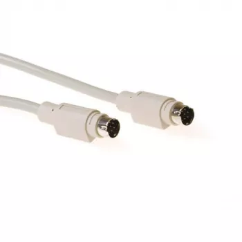 8-pins Mini-DIN-stekker naar 8-pins Mini-DIN-stekker kabel ACT AK5849 1,8 m