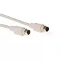 8-pins Mini-DIN-stekker naar 8-pins Mini-DIN-stekker kabel ACT AK5849 1,8 m