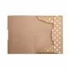 Conventionele archiefmap Herlitz Pure Glam karton goud A4