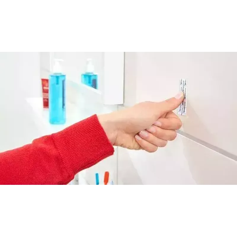 Handdoekhaak TESA 58266-00000 roestvrij staal binnen