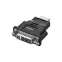 Hama 00200339 adapter HDMI type A (standaard) DVI-I zwart