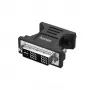 Hama 00200340 kabeladapter DVI-I VGA (D-Sub) zwart