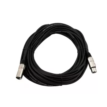 Audiokabel Omnitronic 30220595 30 m XLR (3-polig) zwart