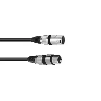 Audiokabel Omnitronic 30220595 30 m XLR (3-polig) zwart
