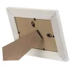 Enkele fotolijst Hama Canuto wit glas hout