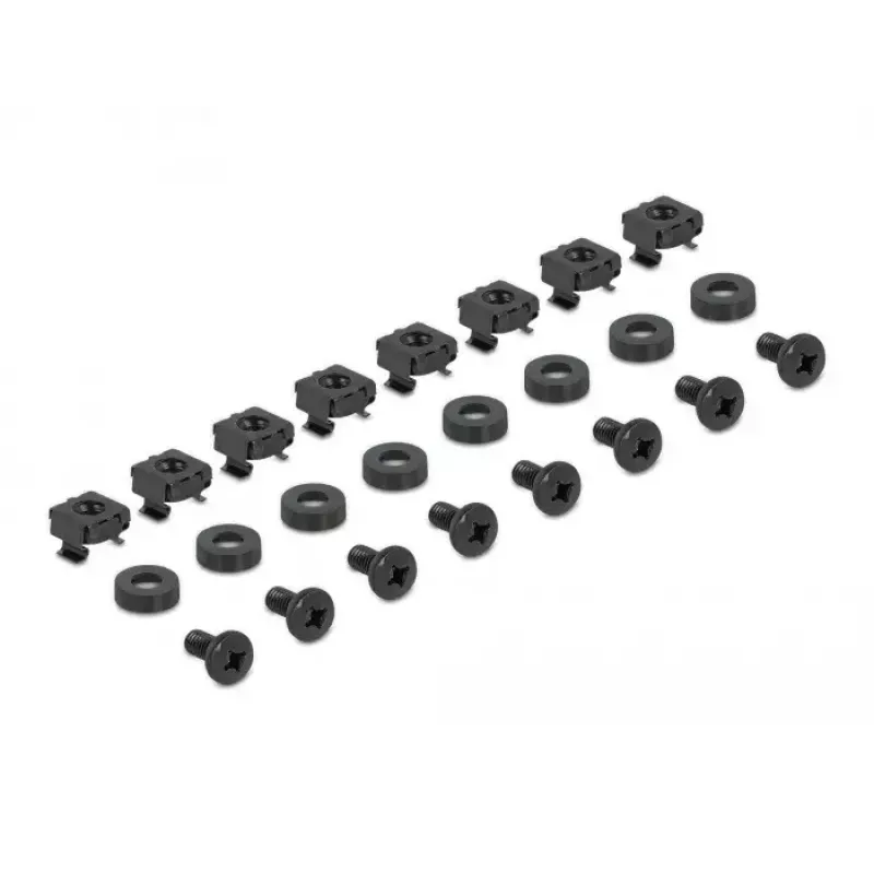 Montagebeugel DeLOCK 19 inch verstelbare lengte 368-600 mm grijs 2 stuks