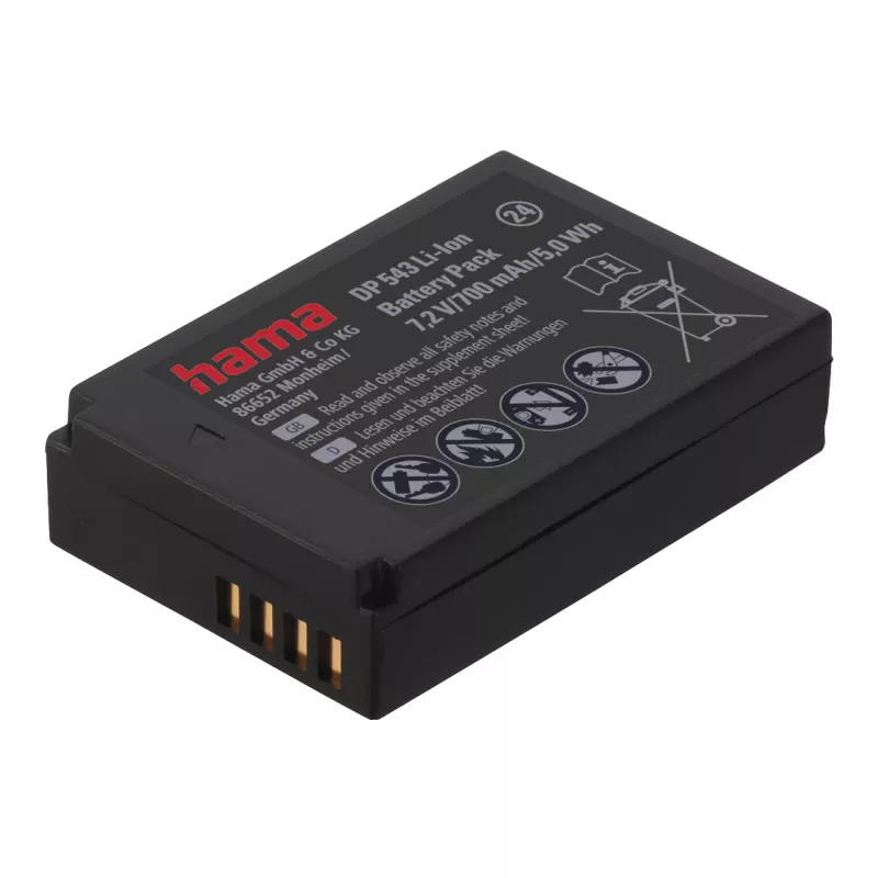 Batterij Hama DP 543 lithium-ion 700 mAh voor camera