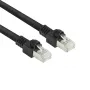 ACT zwart 7 meter S/FTP CAT7 PUR flex-patchkabel rastnasenvrij met RJ45-stekkers (CAT6A-conform)