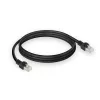 ACT zwart 7 meter S/FTP CAT7 PUR flex-patchkabel rastnasenvrij met RJ45-stekkers (CAT6A-conform)