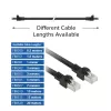 ACT zwart 7 meter S/FTP CAT7 PUR flex-patchkabel rastnasenvrij met RJ45-stekkers (CAT6A-conform)