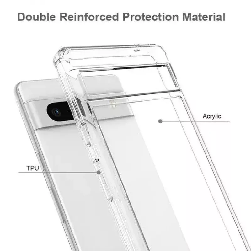 Cover JT BERLIN 10918 telefoonhoesje transparant voor Google Pixel 7a