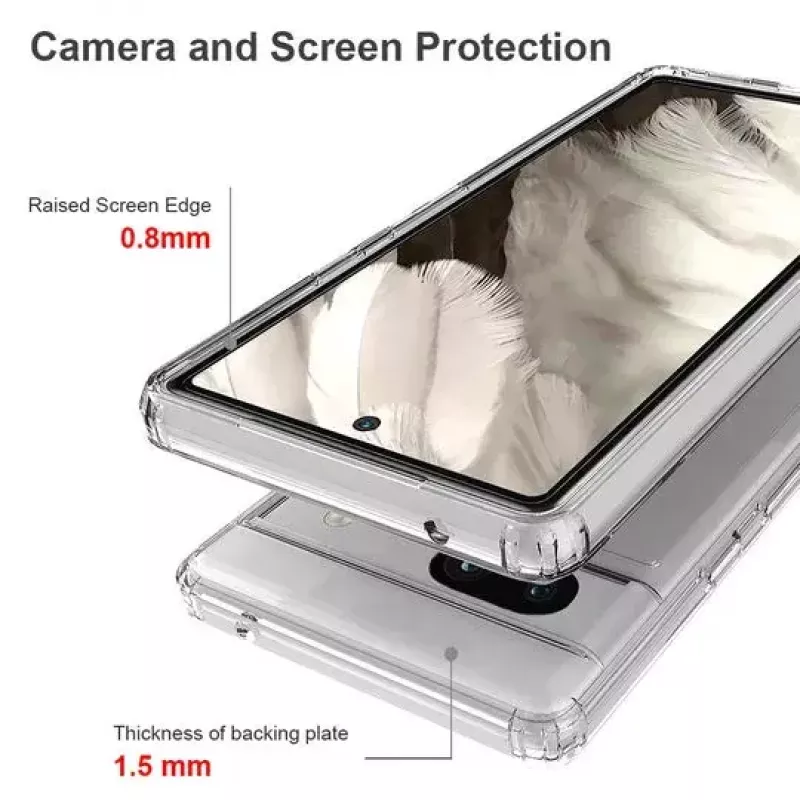 Cover JT BERLIN 10918 telefoonhoesje transparant voor Google Pixel 7a