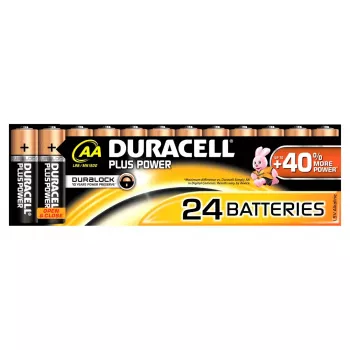 Wegwerpbatterij Duracell Plus Power AA alkaline betrouwbare prestatie