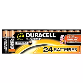 Wegwerpbatterij Duracell Plus Power AA alkaline betrouwbare prestatie