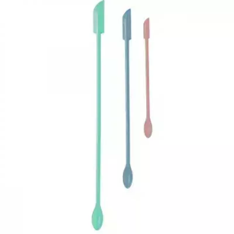 Westmark slank Silicone Steel 3 stuks blauw roze turquoise