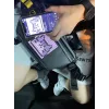 Schoudertas Divoom Pixoo zwart unisex 340x90x150mm LED-display