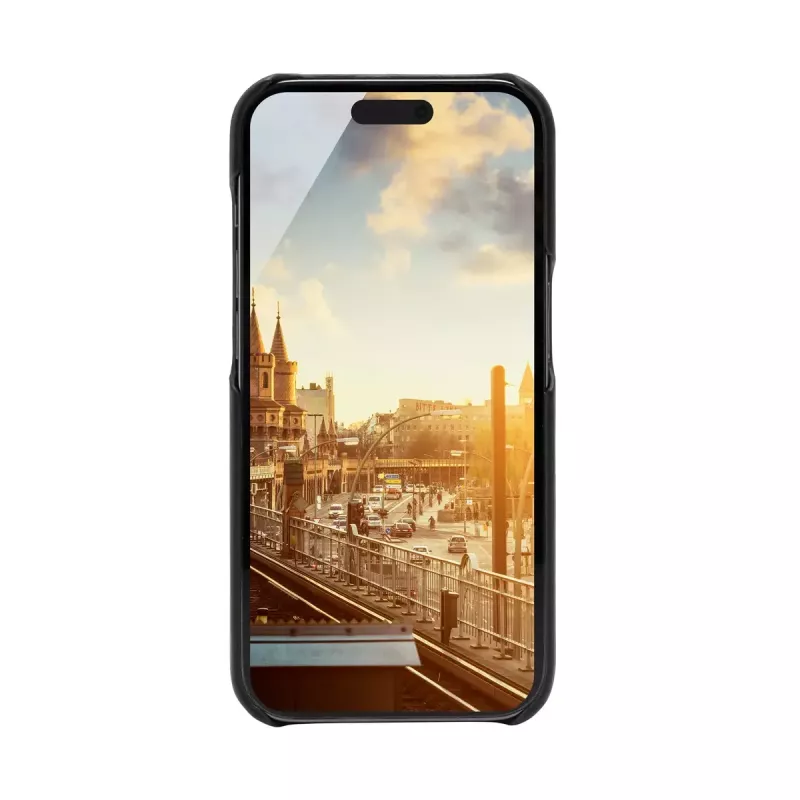 Cover JT BERLIN Kreuzberg iPhone 14 Pro Max 17 cm zwart