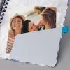 Persoonlijk dagboek Sigel Jolie JP204 blauw petrol lila turquoise wit