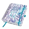 Persoonlijk dagboek Sigel Jolie JP204 blauw petrol lila turquoise wit