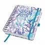 Persoonlijk dagboek Sigel Jolie JP204 blauw petrol lila turquoise wit