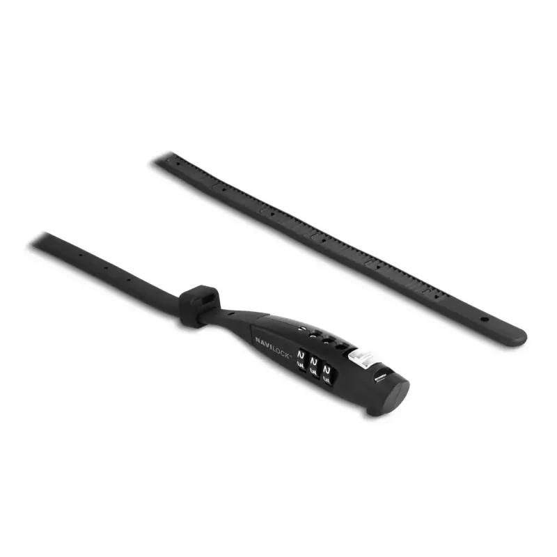 Kabelslot Navilock 20930 zwart 0,41 m cijferslot