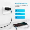 Ugreen 50123 USB-kabel USB 2.0 1 m USB-C zwart, zilver