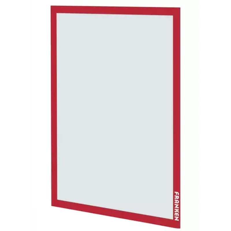 Bordlijst Franken AR15012 rood A3 470x10x650mm 2 stuks