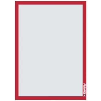Bordlijst Franken AR15012 rood A3 470x10x650mm 2 stuks