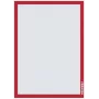 Bordlijst Franken AR15012 rood A3 470x10x650mm 2 stuks