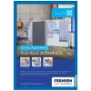 Bordlijst Franken AR15032 A3 blauw 470x10x650 mm 2 stuks
