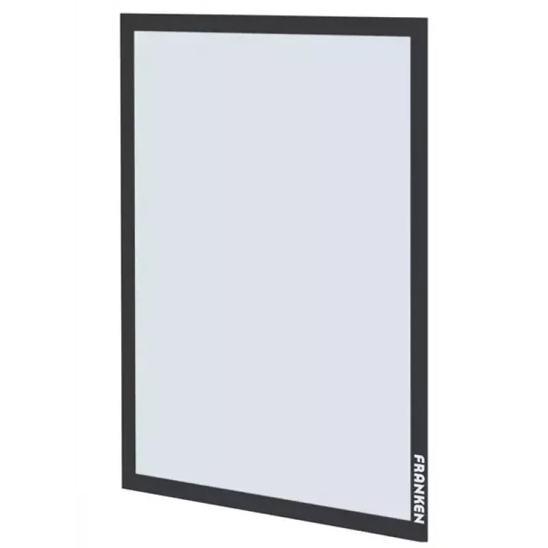 Lijst voor borden Franken AR15102 A3 zwart 470x10x650mm 2 stuks