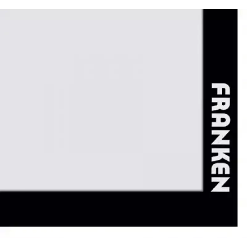 Lijst voor borden Franken AR15102 A3 zwart 470x10x650mm 2 stuks